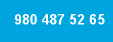 980 487 52 65 980 487 52 65